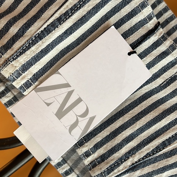 ZARA Retro Style Railroad Crop Top - Picture 9 of 10